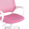 Кресло офисное TopChairs ST-BASIC-W розовый крестовина пластик белый УТ000035494 - 2