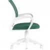 Кресло офисное TopChairs ST-BASIC-W зеленый крестовина пластик белый УТ000035495 - 4