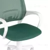 Кресло офисное TopChairs ST-BASIC-W зеленый крестовина пластик белый УТ000035495 - 2