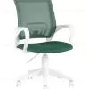 Кресло офисное TopChairs ST-BASIC-W зеленый крестовина пластик белый УТ000035495 - 1