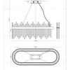 Подвесной светильник Moderli V9090-PL Citro УТ000034691 - 6