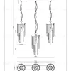 Подвесной светильник Moderli V10040-3P Stiland УТ000034701 - 6