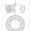 Люстра подвесная Moderli V9040-8P Mery УТ000034682 - 5