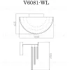 Бра Moderli V6081-WL Briol УТ000034621 - 7