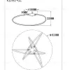 Светодиодная потолочная люстра с пультом Moderli V2781-CL Ello LED 126W УТ000021612 - 6