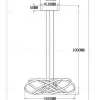 Светодиодная подвесная люстра с пультом Moderli V2832-PL Arrow LED 280W УТ000021630 - 7