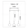 Подвесной светильник Moderli V6041-3P Scrumbel УТ000026091 - 2