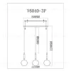 Подвесной светильник Moderli V6040-3P Scrumbel УТ000026090 - 3