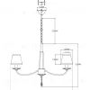 Люстра подвесная Moderli V2662-8P Anita 8*E14*60W УТ000021584 - 2