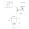 Бра Moderli V2630-1W Celestia 1*E14*60W УТ000021572 - 2