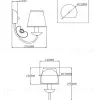 Бра Moderli V2490-1W Daniel 1*E14*60W УТ000021526 - 2