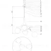 Люстра подвесная Moderli V1151-4P Circle 4*E27*60W УТ000016995 - 5