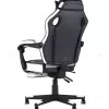 Кресло игровое TopChairs Virage черно-белое УТ000004542 - 5