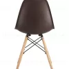 Стул Eames DSW коричневый x4 УТ000005350 - 3