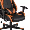 Кресло игровое TopChairs Gallardo оранжевое УТ000004574 - 8