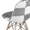 Стул Eames DSW пэчворк черно-белый УТ000002351 - 5