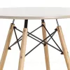 Стол Eames DSW D80 бежевый УТ000004231 - 6