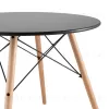 Стол Eames DSW D80 черный УТ000001475 - 4