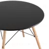 Стол Eames DSW D80 черный УТ000001475 - 3