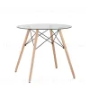 Стол Eames DSW D80 стеклянный УТ000002046 - 1