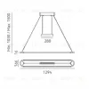 Подвесной светильник LYRIC LONG PD1020231 - 6