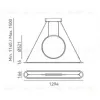 Подвесной светильник LYRIC LONG PD1020231 - 7