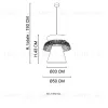 Подвесной светильник SUSPENSION MEKKO by Market Set OPD136 - 4