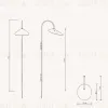 Настенный светильник (Бра) TOLE W1754 - 9