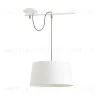 Подвесной светильник Faro Fusta white+wood 28394 28394 - 1