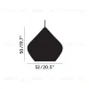 Подвесной светильник BEAT by Tom Dixon OPD5241 - 22