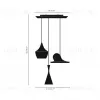 Подвесной светильник BEAT by Tom Dixon OPD5241 - 25