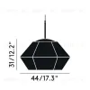 Подвесной светильник CUT SHORT by Tom Dixon OPD5245 - 6