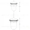 Подвесной светильник VASE OPTIC Lighting OPD0003 - 5