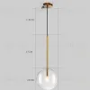 Подвесной светильник GLASS GLOBE PD7194 - 6