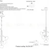 Люстра ALISIA ALICIA SP7 GOLD/WHITE - 7
