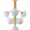 Люстра ALISIA ALICIA SP7 GOLD/WHITE - 1