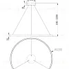Подвесной светильник RIMET MOD058PL-L54W4K - 6