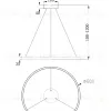 Подвесной светильник RIMET MOD058PL-L42W4K - 7