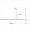 Подвесной светильник Daila LED-419 - 7