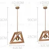 Подвесной светильник Wood Triangle PD1652 - 10