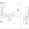 Люстра ZORTES LUNAR ZRS.1805.04 Мощность-40Вт Тип лампы: Встроенный  Встроенный LED ZRS.1805.04 - 9