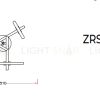 Подвесной Светильник ZORTES JESSY ZRS.01043.03 Мощность-45Вт Тип лампы: Встроенный  Встроенный LED ZRS.01043.03 - 9