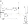 Люстра ZORTES LUNAR ZRS.1805.06 Мощность-60Вт Тип лампы: Встроенный  Встроенный LED ZRS.1805.06 - 11