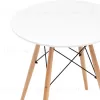 Стол круглый Eames DSW NEW D70 белый УТ000038929 - 5