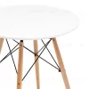 Стол круглый Eames DSW NEW D70 белый УТ000038929 - 3