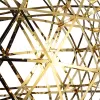 Напольная лампа   Raimond Tensegrity by Moooi (золотой, D 89 cm) LSR3656 - 2