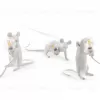 Настольный дизайнерский светильник  Mouse by Seletti (белый) LSR5079 - 1