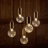 Подвесной дизайнерский светильник Crystal Bulb by Lee Broom (5 подвесов) LSR5589 - 14