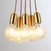 Подвесной дизайнерский светильник Crystal Bulb by Lee Broom (5 подвесов) LSR5589 - 11