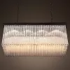 Подвесной дизайнерский светильник  1930S Astor Crystal Rectangular Chandelier 40